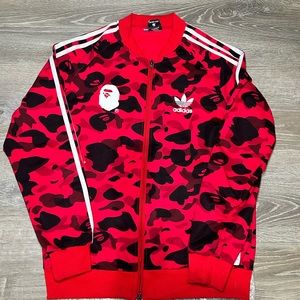 BAPE X ADDIDAS TRACK JACKET